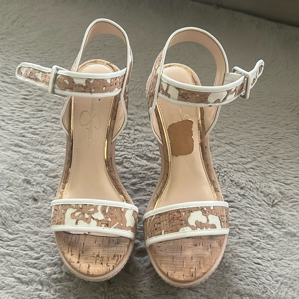 Jessica Simpson platform sandals